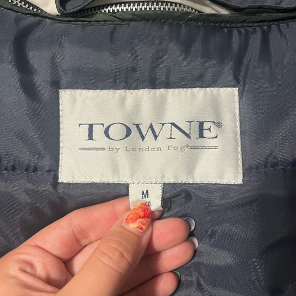 London Fog Khaki and Navy Field Jacket - Picture 4 of 4